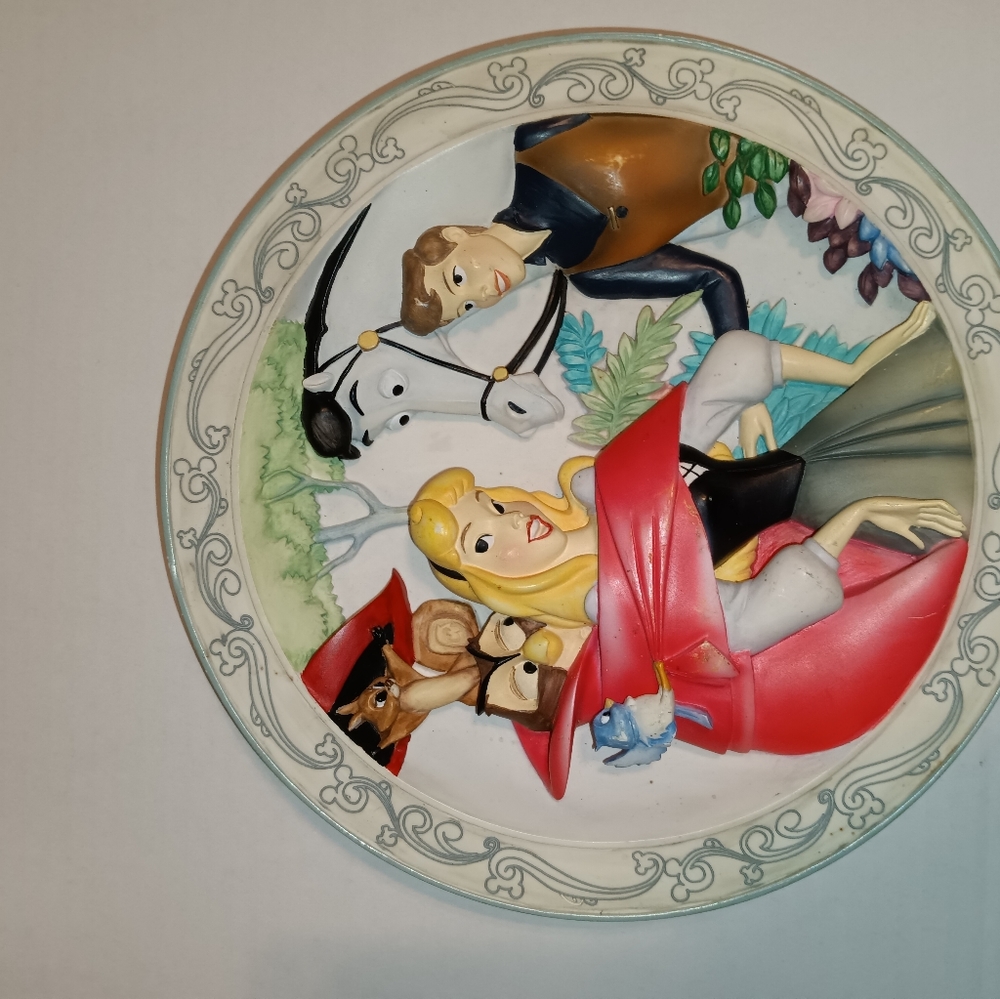 Disney sleeping beauty 1956 3D plate